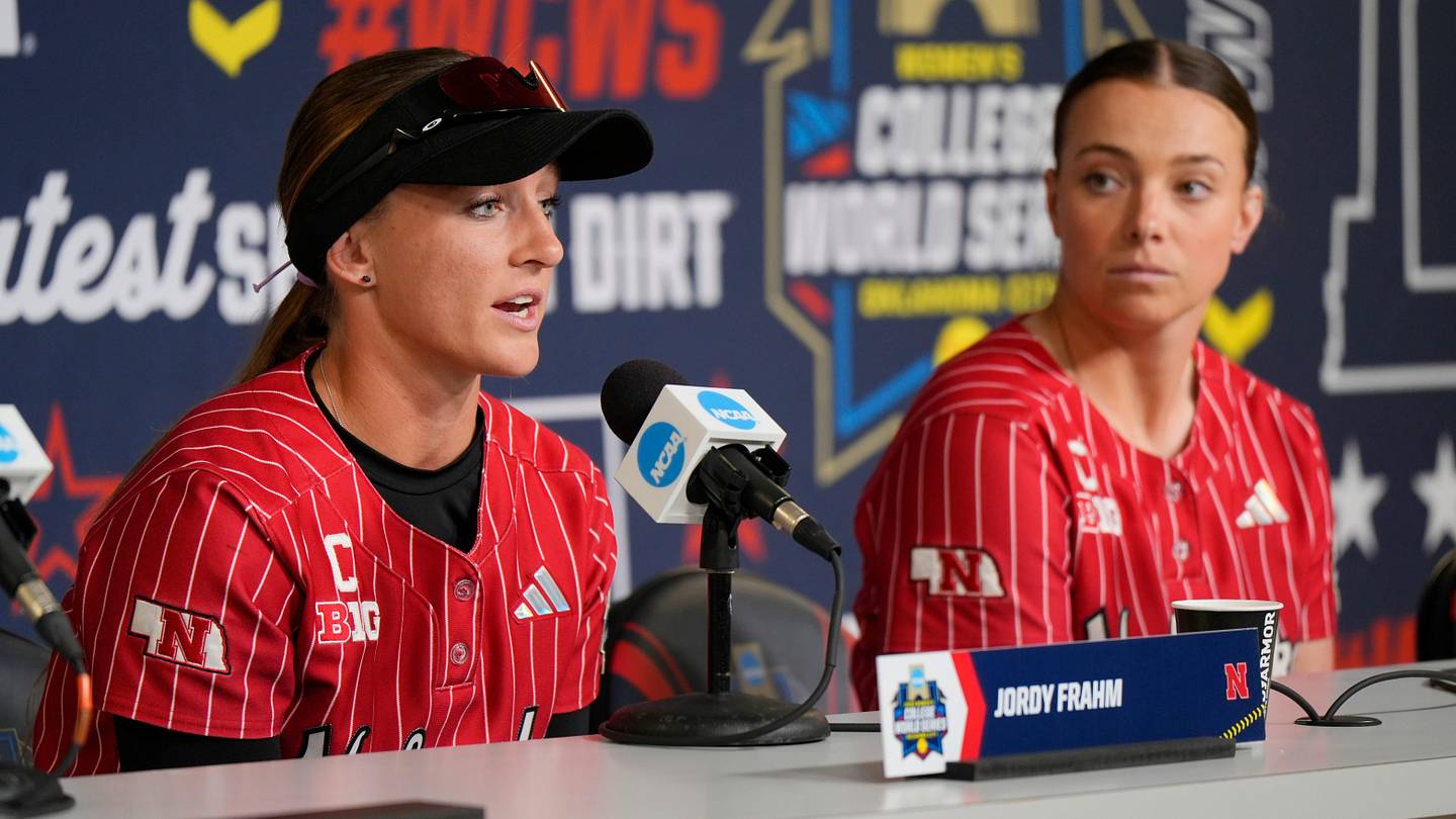 Nebraska softball's team-of-destiny run crashed into a brutal WCWS offensive slump