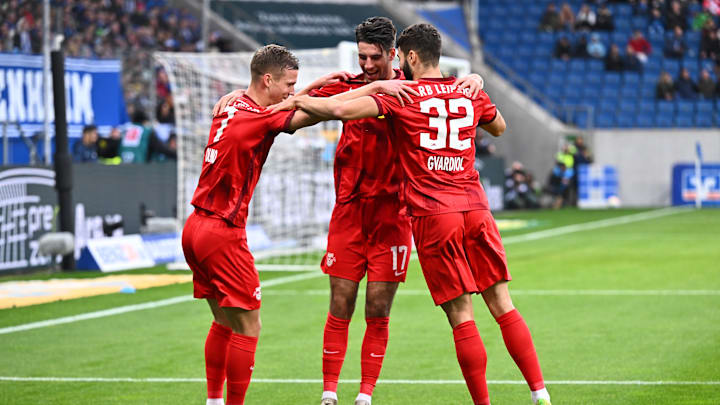 Dani Olmo (l.), Dominik Szoboszlai (m.) und Josko Gvardiol (r.)