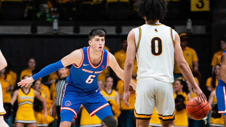 Boise State's Pearson Carmichael. 