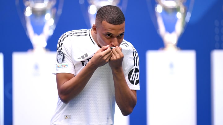 Kylian Mbappe is officially a Real Madrid player