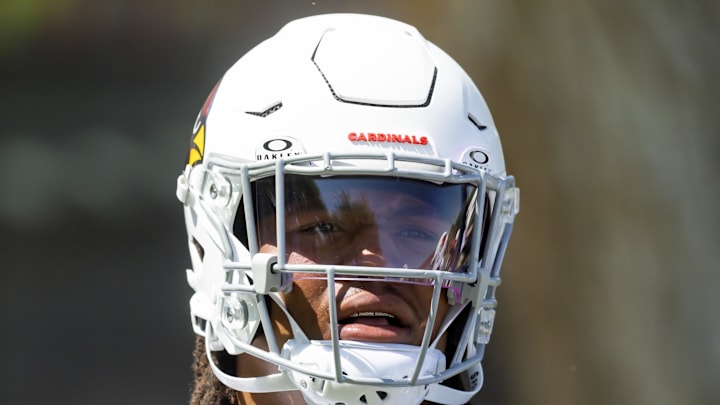 Jun 10, 2025; Tempe, AZ, USA; Arizona Cardinals defensive lineman Walter Nolen III (97) during minicamp at the teams Arizona Cardinals Training Facility. Mandatory Credit: Mark J. Rebilas-Imagn Images