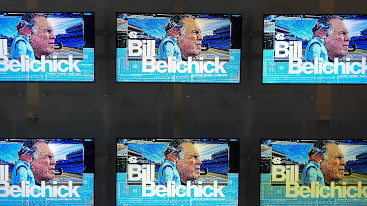 UNC football head coach Bill Belichick