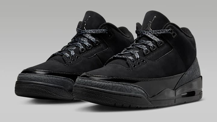 The Air Jordan 3 "Black Cat" hits shelves on Saturday, January 11.