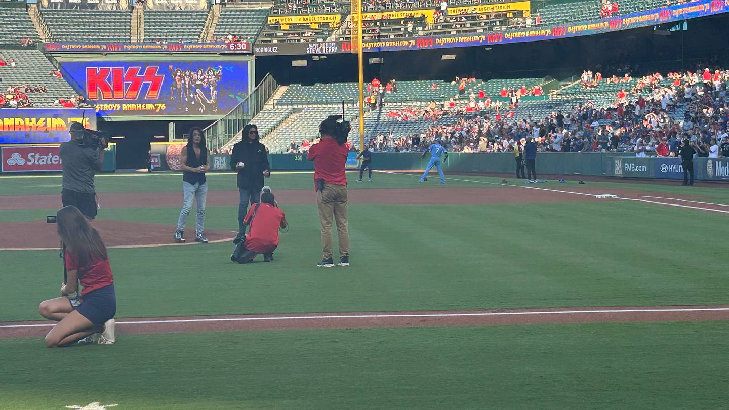 Rock & Roll All Night: KISS Takes Over Angels Stadium for Tonight’s Epic First Pitch