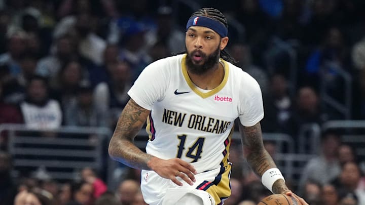 New Orleans Pelicans forward Brandon Ingram (14).