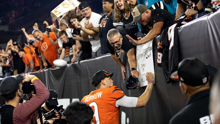 Cincinnati Bengals quarterback Joe Burrow could make history in more ways than one with a Super Bowl win next Sunday in LA. 