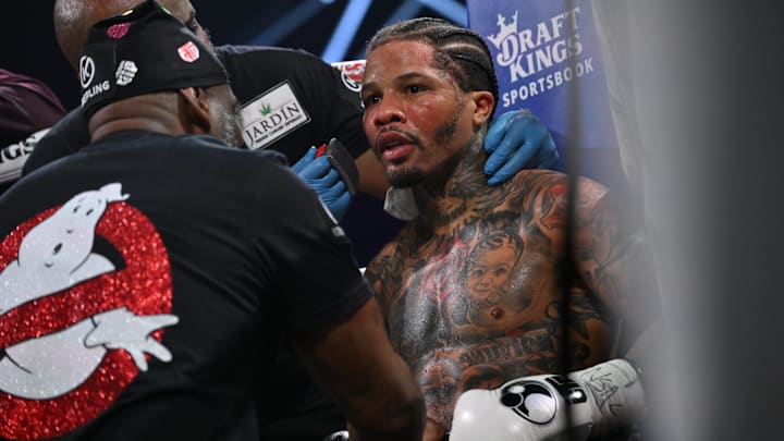Gervonta "Tank" Davis during a June 15, 2024 fight against Frank Martin. Gervonta "Tank" Davis during a June 15, 2024 fight against Frank Martin.