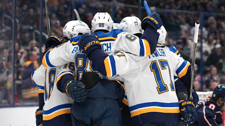 St Louis Blues v Columbus Blue Jackets