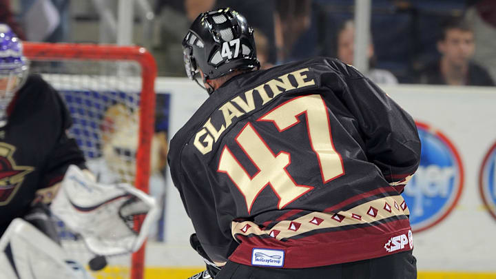 Braves players with a hockey background is nothing new