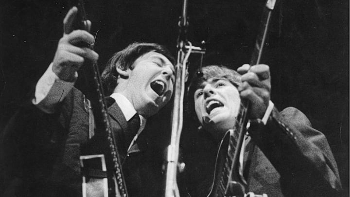 Paul McCartney And George Harrison