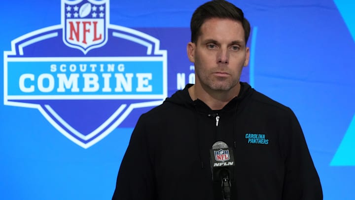 Carolina Panthers general manager Dan Morgan. Carolina Panthers general manager Dan Morgan.