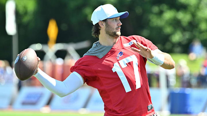 Buffalo Bills quarterback Josh Allen.