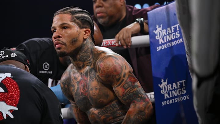 GERVONTA DAVIS (30-0-28) of Baltimore, Maryland defeats FRANK MARTIN (18-1-12) on June 15, 2024.