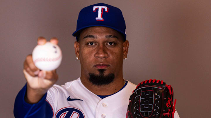 Texas Rangers pitcher Alexis Diaz