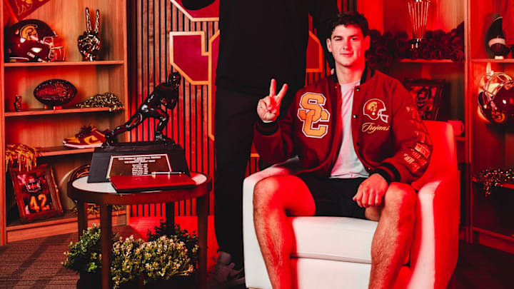 Sam Huard has committed to play for USC. Sam Huard has committed to play for USC.