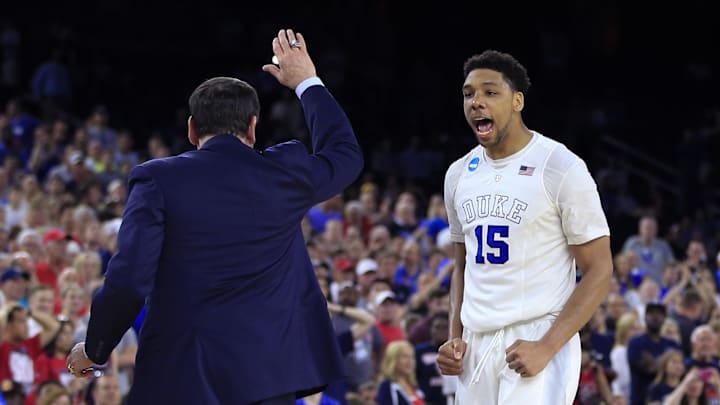 Duke basketball center Jahlil Okafor Duke basketball center Jahlil Okafor