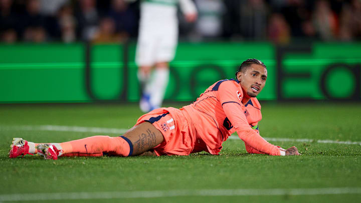 Raphinha hat sich verletzt