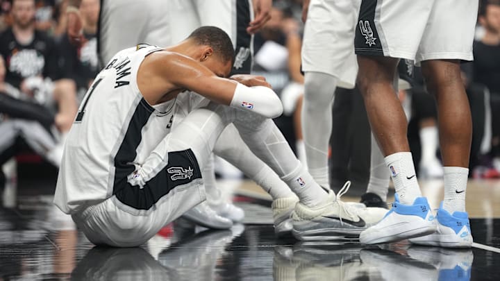 Victor Wembanyama se ha perdido más de un encuentro en esta serie entre Spurs y Trail Blazers