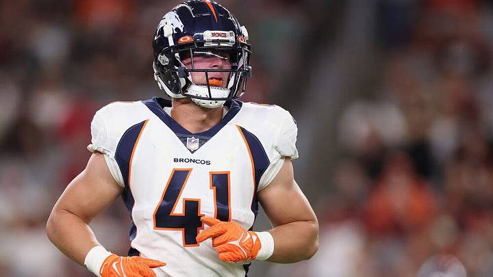 Denver Broncos linebacker Drew Sanders Denver Broncos linebacker Drew Sanders