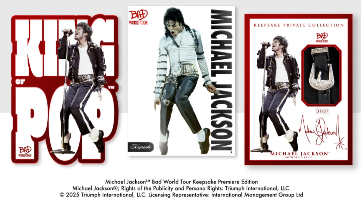 NEW Michael Jackson Trading Cards - First Look and Product Details