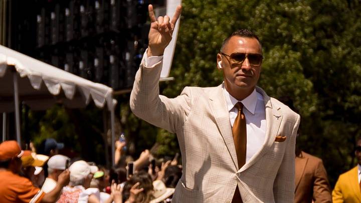 Texas head football coach Steve Sarkisian