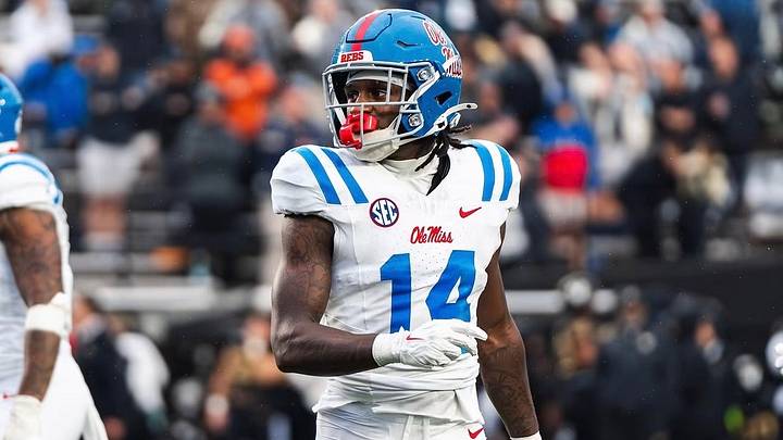 Ole Miss defensive back Edwin Joseph awaits an offensive snap from Vanderbilt during Week 6 (Oct. 10). Ole Miss defensive back Edwin Joseph awaits an offensive snap from Vanderbilt during Week 6 (Oct. 10).