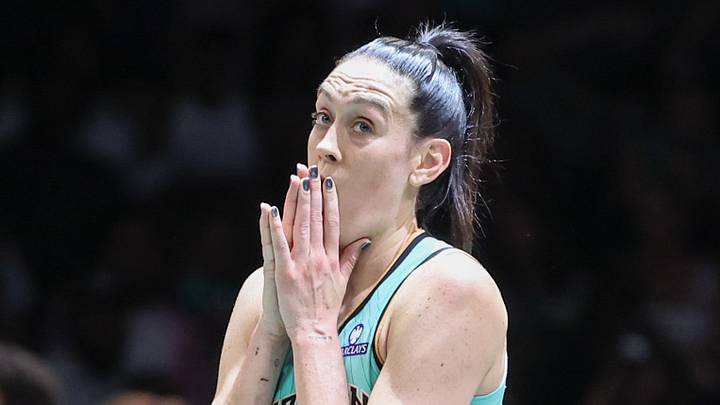Aug 5, 2026; Brooklyn, New York, USA;  New York Liberty forward Breanna Stewart (30) at Barclays Center. Mandatory Credit: Wendell Cruz-Imagn Images