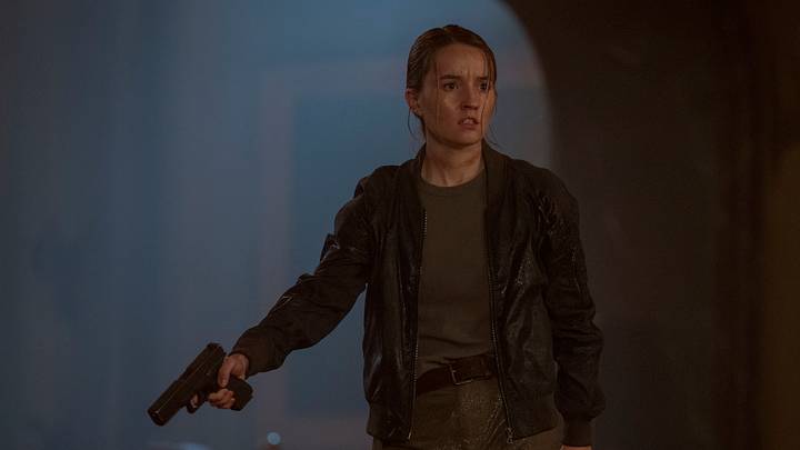 Kaitlyn Dever (Abby) in The Last of Us season 2 Kaitlyn Dever (Abby) in The Last of Us season 2