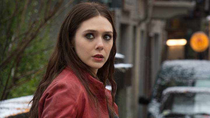 Scarlet Witch/Wanda Maximoff (Elizabeth Olsen) and Quicksilver/Pietro Maximoff (Aaron Taylor-Johnson) in Marvel Studios' Avengers: Age Of Ultron