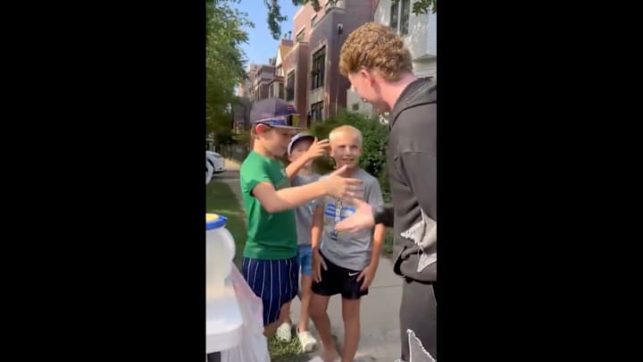 Crow-Armstrong is slashing .270/.306/.556 so far this season.