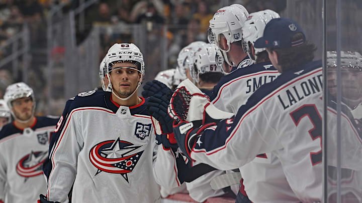 Luca del bel Belluz is one of many players reassigned by the Blue Jackets over the weekend. 