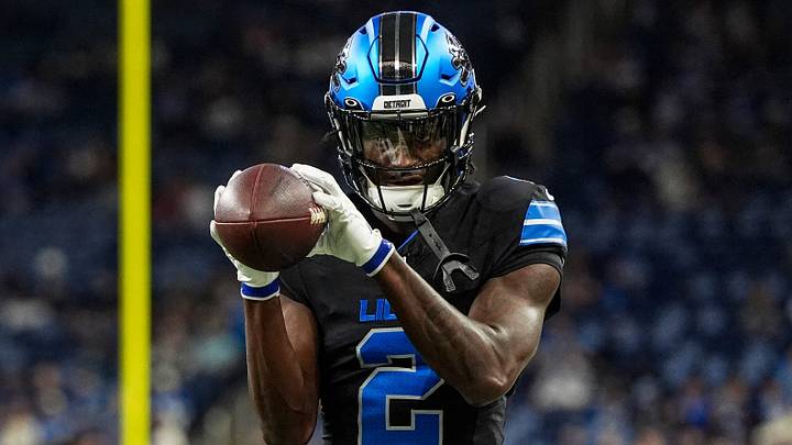 Detroit Lions cornerback Ennis Rakestraw Jr. (2) warms up ahead of the game between Detroit Lions and Green Bay Packers at Ford Field in Detroit on Sunday, Oct. 25, 2026. Detroit Lions cornerback Ennis Rakestraw Jr. (2) warms up ahead of the game between Detroit Lions and Green Bay Packers at Ford Field in Detroit on Sunday, Oct. 25, 2026.