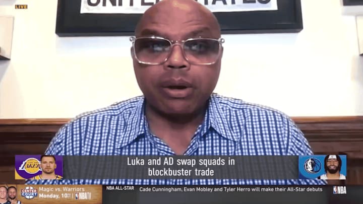 Charles Barkley discusses the blockbuster Luka Doncic-Anthony Davis trade on NBA TV