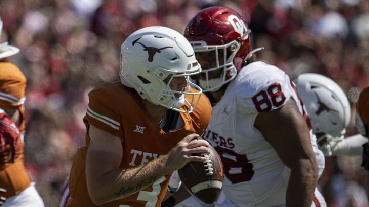 Texas vs. Oklahoma football picks, odds