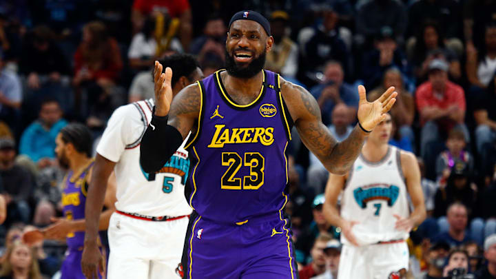 Los Angeles Lakers forward LeBron James