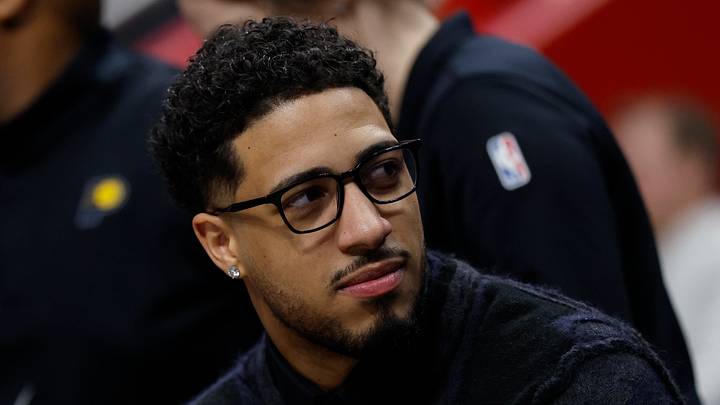 Indiana Pacers guard Tyrese Haliburton (0).