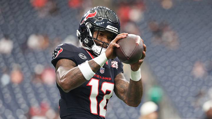 Houston Texans wide receiver Nico Collins (12)