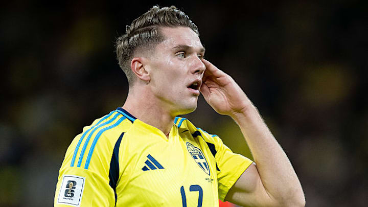 Viktor Gyökeres blanked in Sweden’s loss to Switzerland.