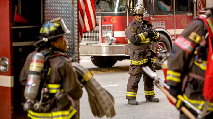 CHICAGO FIRE -- "My Lucky Day" Episode 905 -- Pictured: (l-r) Eamonn Walker as Wallace Boden -- (Photo by: Adrian S. Burrows Sr./NBC)