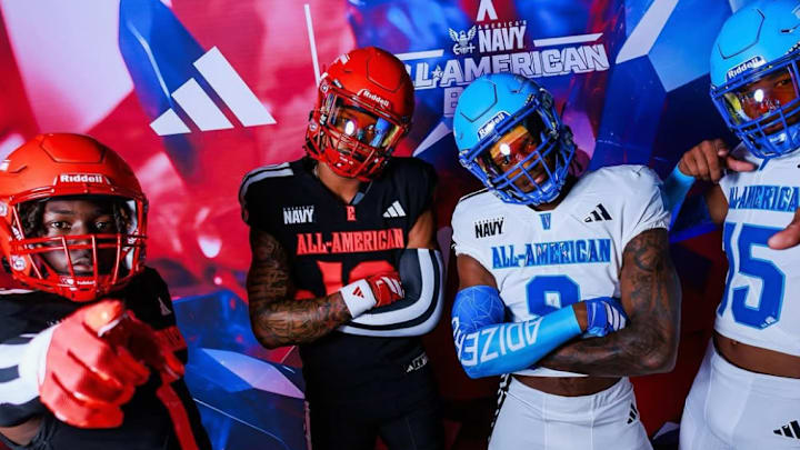 Navy All-Americans Tyler Atkinson, Trey McNutt, Winston Watkins Jr. and Keisean Henderson