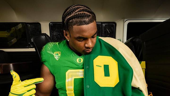 Mater Dei running back Jordon Davison on his visit to Oregon