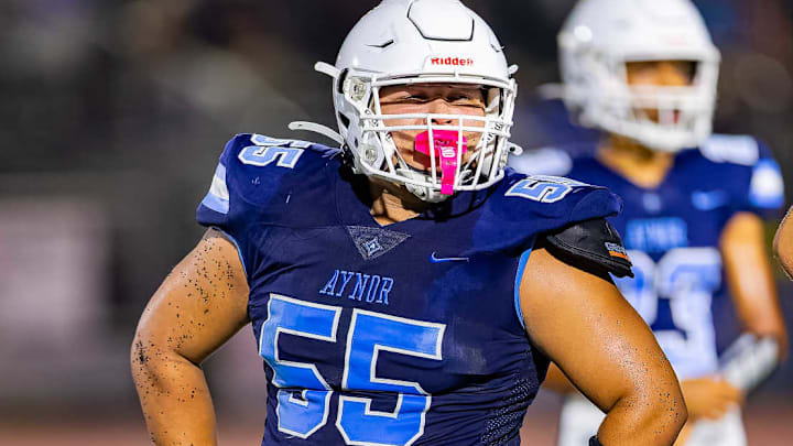 Aynor edged St. James, 38-37, in a wild contest on Friday night in South Carolina. Aynor edged St. James, 38-37, in a wild contest on Friday night in South Carolina.