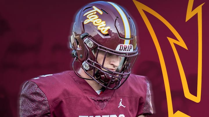 Arizona State Sun Devils commit and three-star wide receiver Cooper Reid's commitment graphic