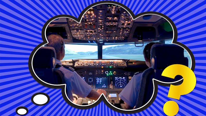 Greetings from the cockpit.
