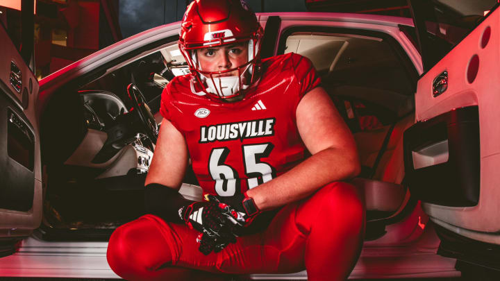 Westerville (Oh.) HS offensive lineman and Louisville commit Jake Cook