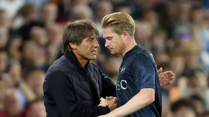 Antonio Conte et Kevin De Bruyne
