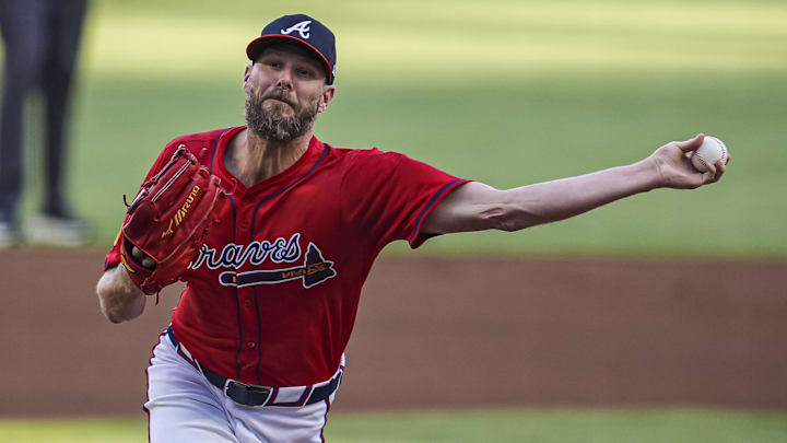 The familiar face likely brought Sale comfort during the rehab start The familiar face likely brought Sale comfort during the rehab start