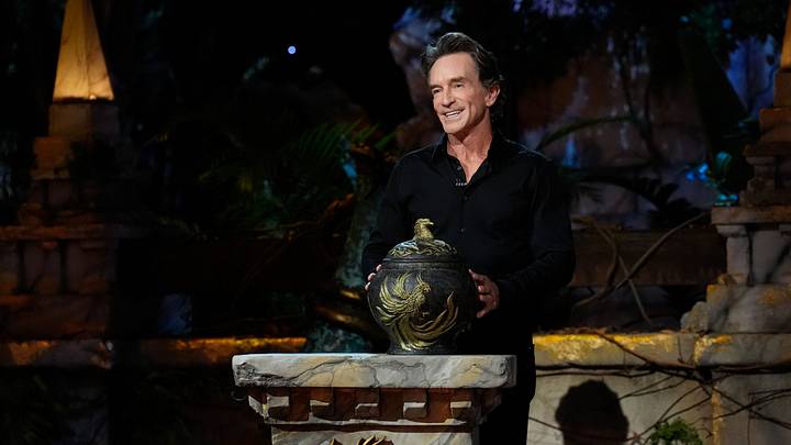 Jeff Probst hosts the Survivor 50 Live Finale at the Paramount Studios lot in Los Angeles, California on May 20, 2026. - Photo: Robert Voets/CBS ©2026 CBS Broadcasting, Inc. All Rights Reserved.