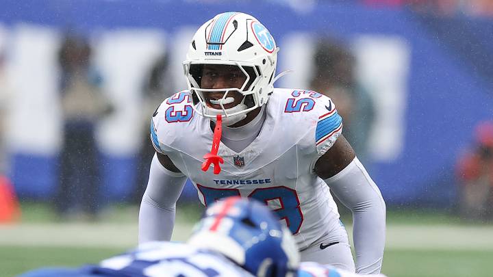 NFL: SEP 27 Titans at Giants, Anthony Hill Jr.