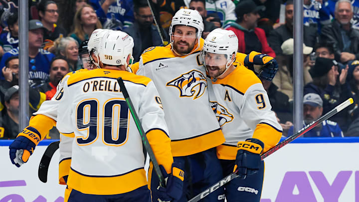 Nashville Predators v Vancouver Canucks